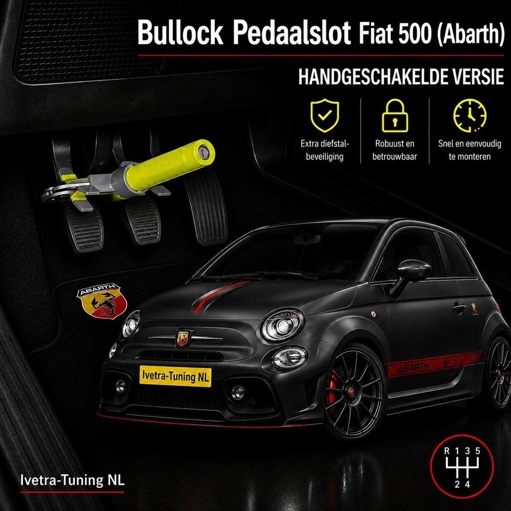 Pedaalslot Fiat 500 | Pedaalslot Fiat 500X | Fiat 500 Abarth, Enlèvement ou Envoi, Neuf