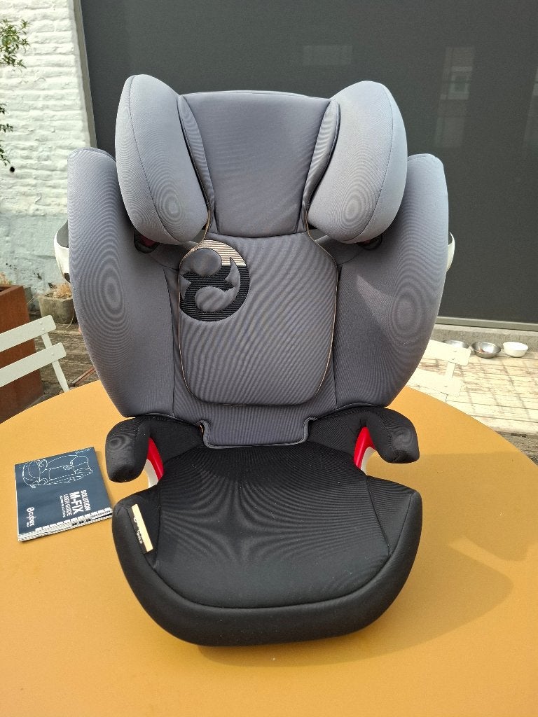 Cybex autostoeltje voor kinderen, Autogordel of Isofix, Gebruikt, 15 t/m 36 kg, Afneembare rugleuning