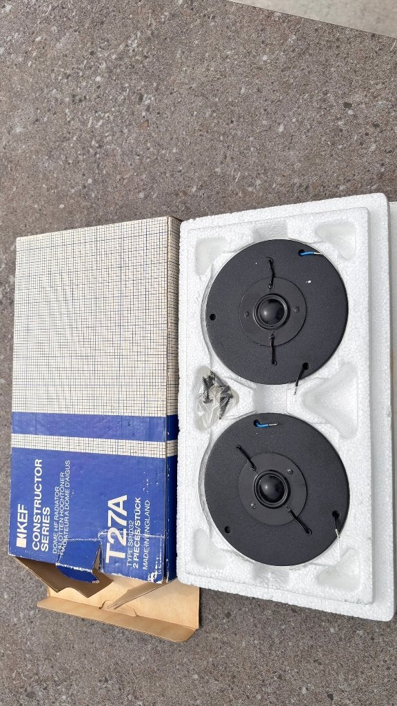 Kef T27A tweeter vintage, Overige typen, Zo goed als nieuw, 60 tot 120 watt, Ophalen