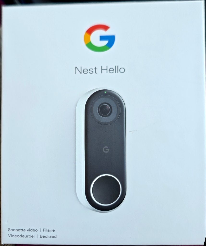 Sonnette Hello Nest, Maison & Meubles, Sonnettes, Enlèvement, Compatible avec les smartphones, Utilisé, Filaire