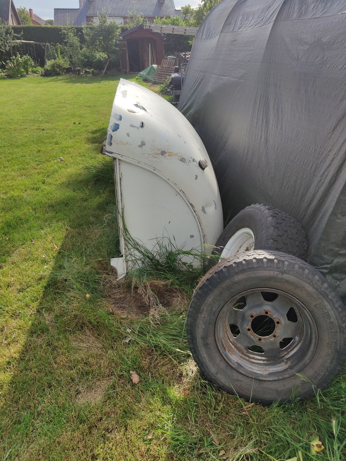 Daf oldtimer vrachtwagen dakspoiler windvanger, Auto-onderdelen, Ophalen, DAF