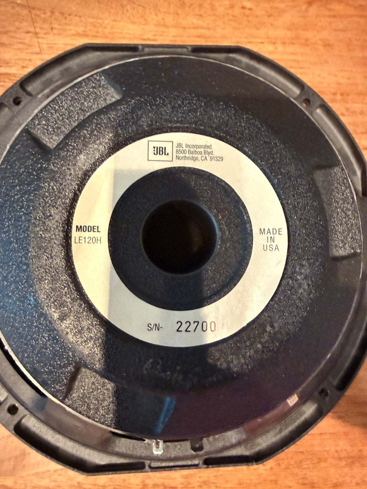 Jbl Le120h 30 cm ( la paire ), Enlèvement ou Envoi, Comme neuf, JBL