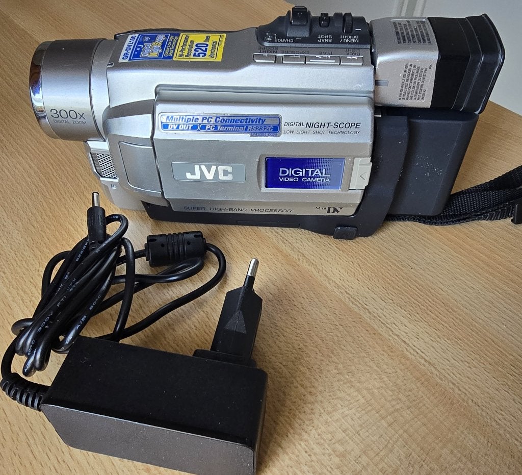 Camera JVC, Audio, Tv en Foto, Videocamera's Digitaal, Ophalen, Gebruikt, JVC, Externe microfoon