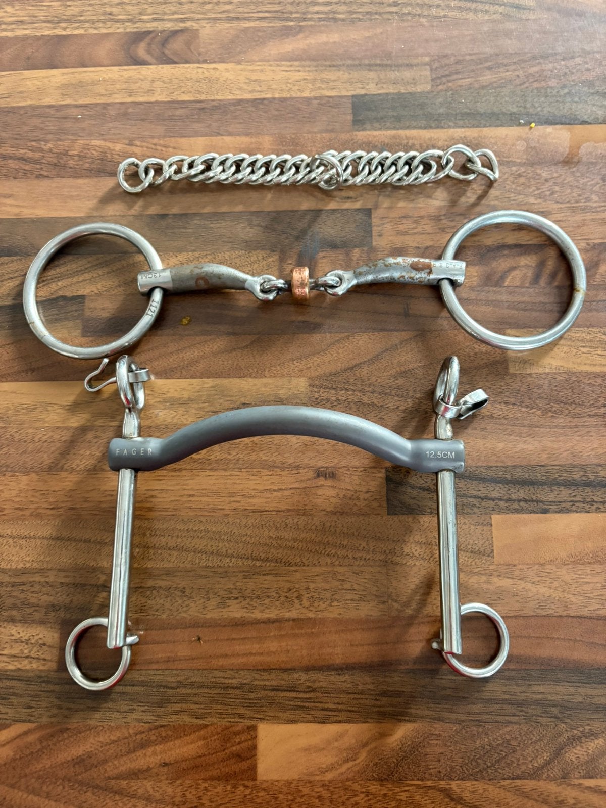 Stang en trens fager, Ophalen of Verzenden, Zo goed als nieuw, Anatomisch gevormd, Bit