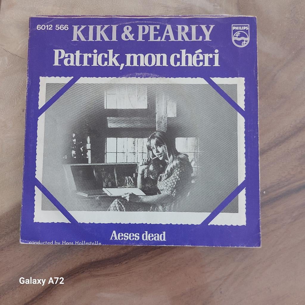 kiki & pearly patrick mon cheri, Enlèvement ou Envoi, Single, 1970 - 1979, Utilisé