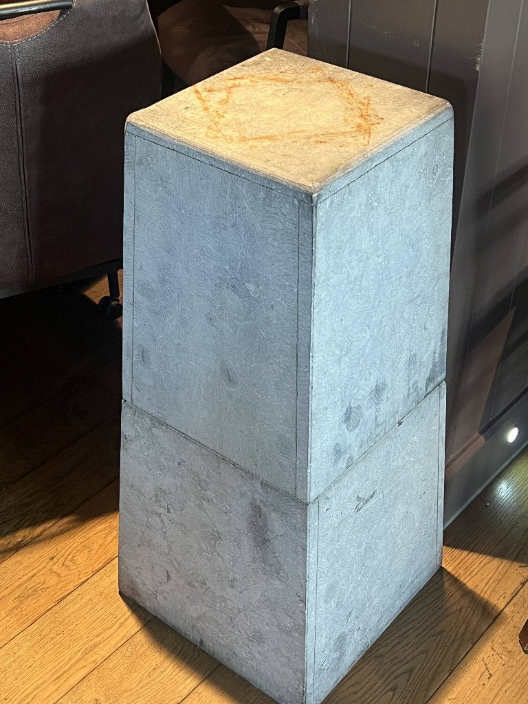 Blauwe stenen voeten voor decoratie/planten etc, Zakelijke goederen, Ophalen, Gebruikt, Decoratie