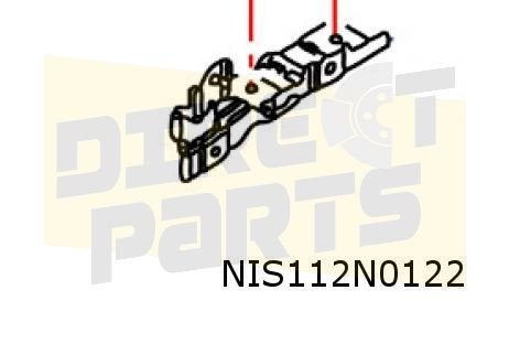 Nissan Townstar / Renault Kangoo steun motorkapscharnier Rec, Auto-onderdelen, -, Nieuw, -, Motorkap