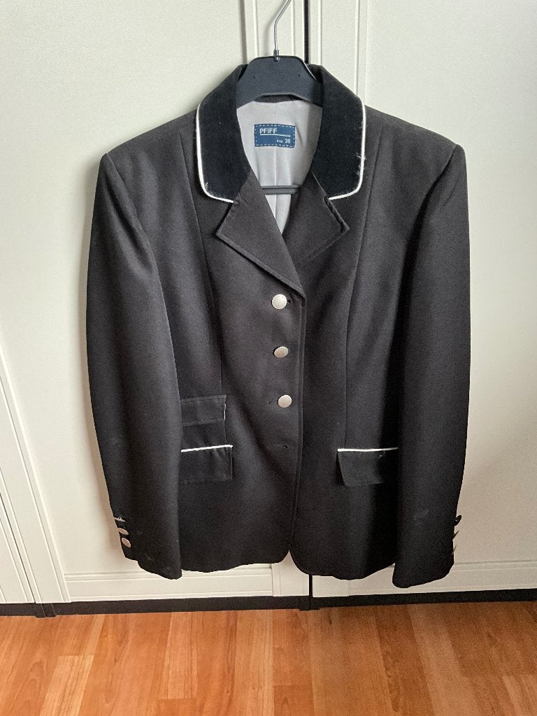 Wedstrijdvest dames, Dieren en Toebehoren, Paardrijkleding, Ophalen, Overige merken, Zwart, Dames
