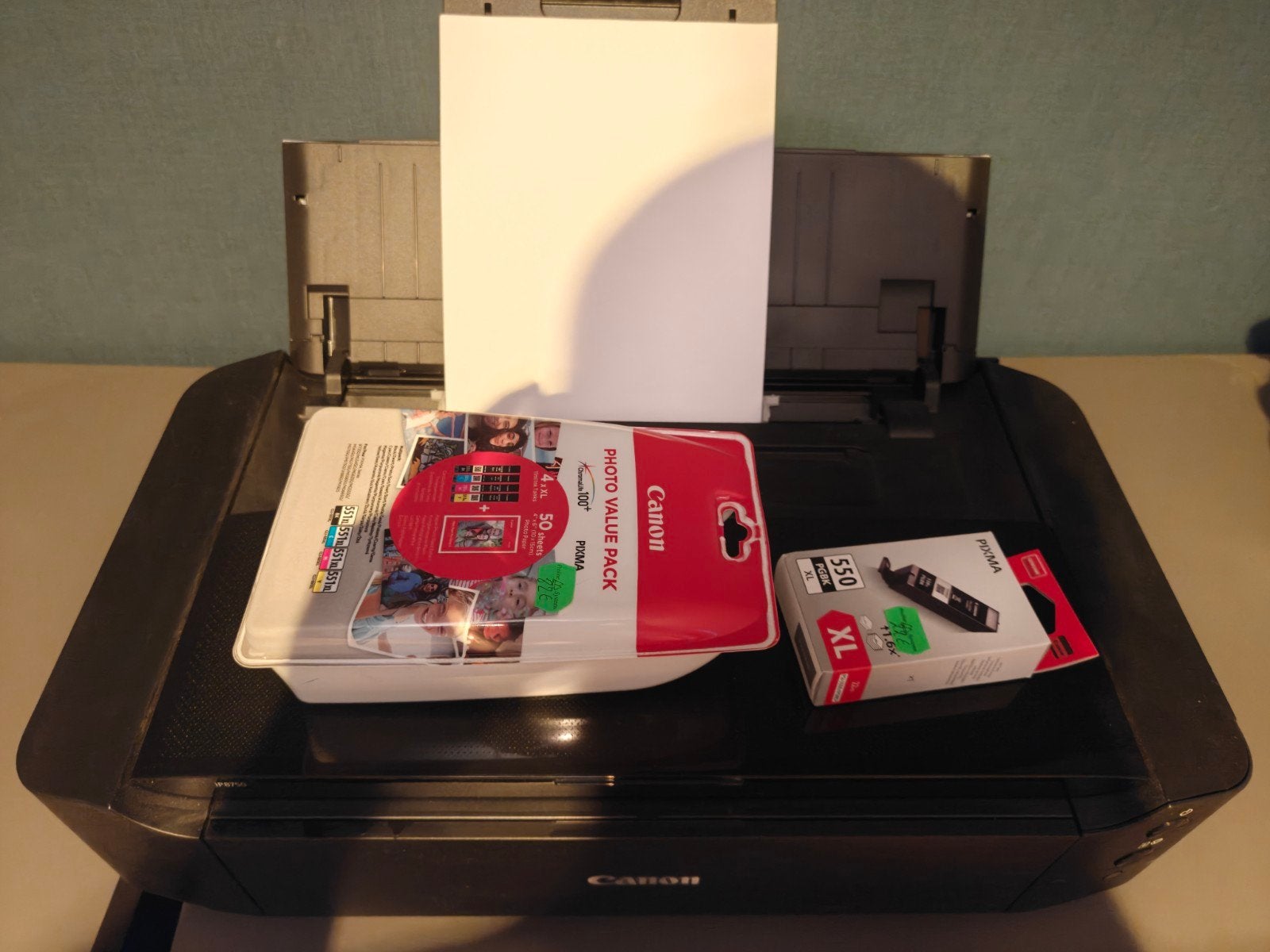 Canon PIXMA iP8750, Ophalen, Zo goed als nieuw, Fotoprinter