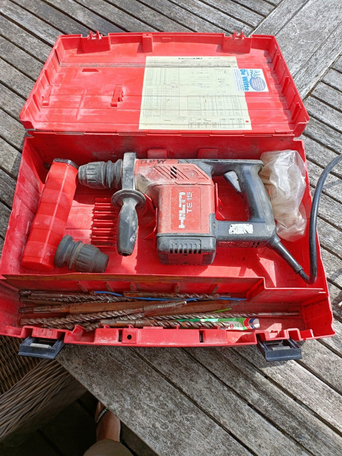 hilti boorhamer, Doe-het-zelf en Bouw, Gereedschap | Boormachines, Ophalen