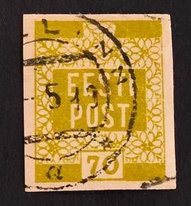Estonie 1919 - non perforé, Envoi, Autres pays, Affranchi