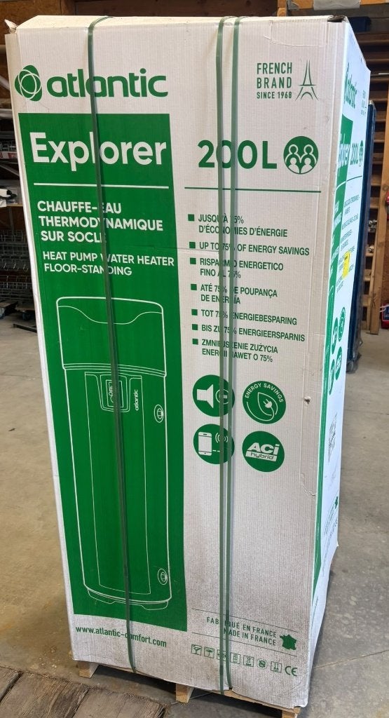 Chauffe-eau Thermodynamique 200L EXPLORER V4, Bricolage & Construction, 100 litres ou plus, Enlèvement, Neuf, Chauffe-eau