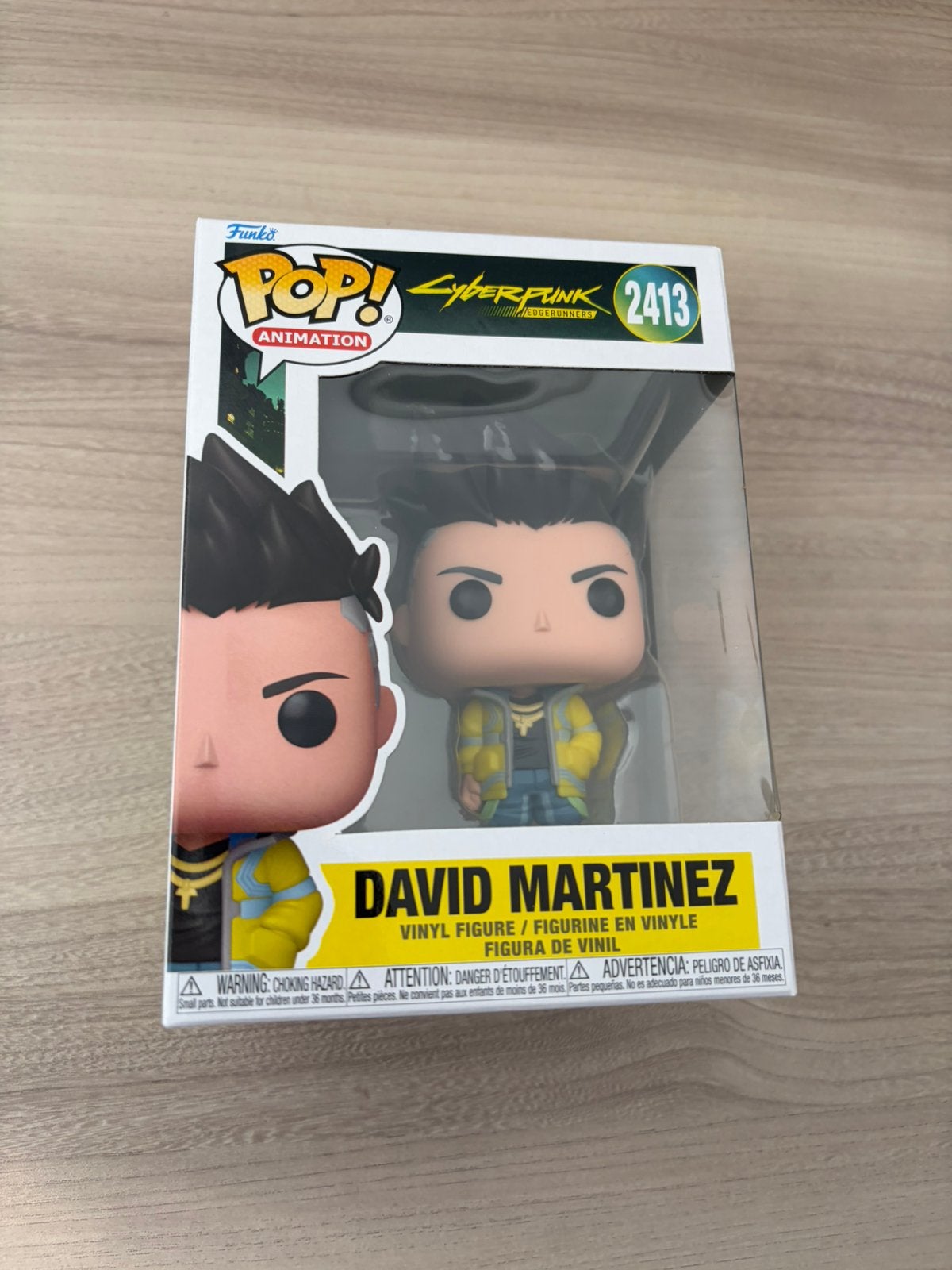 Funko Pop! – Cyberpunk: Edgerunners David Martinez #2413, Ophalen of Verzenden, Zo goed als nieuw