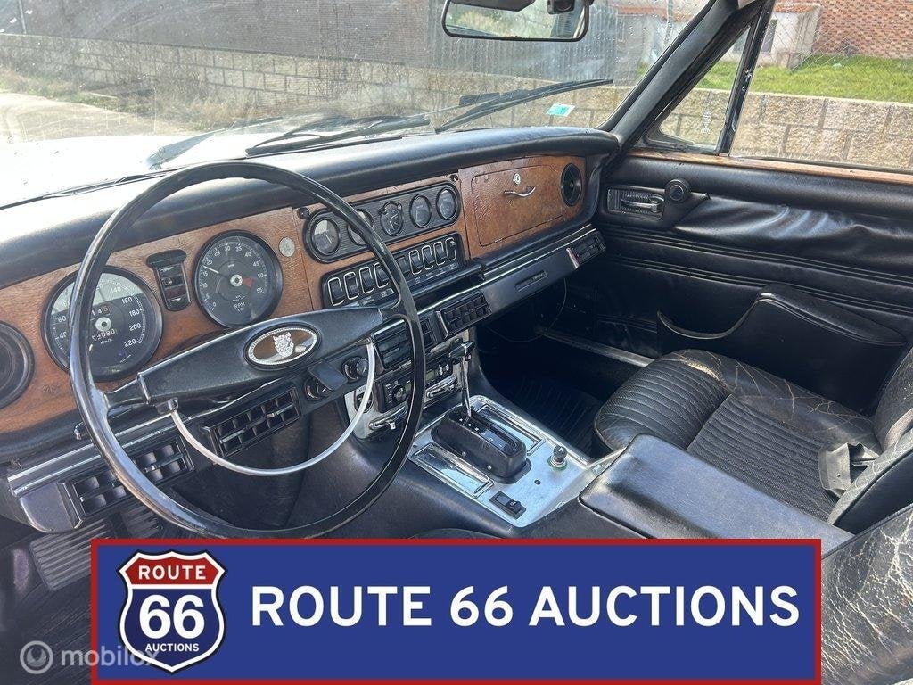 Jaguar XJ6 | 1972 | Route 66 Auctions, Zwart, Bedrijf, Handgeschakeld, Overige carrosserie