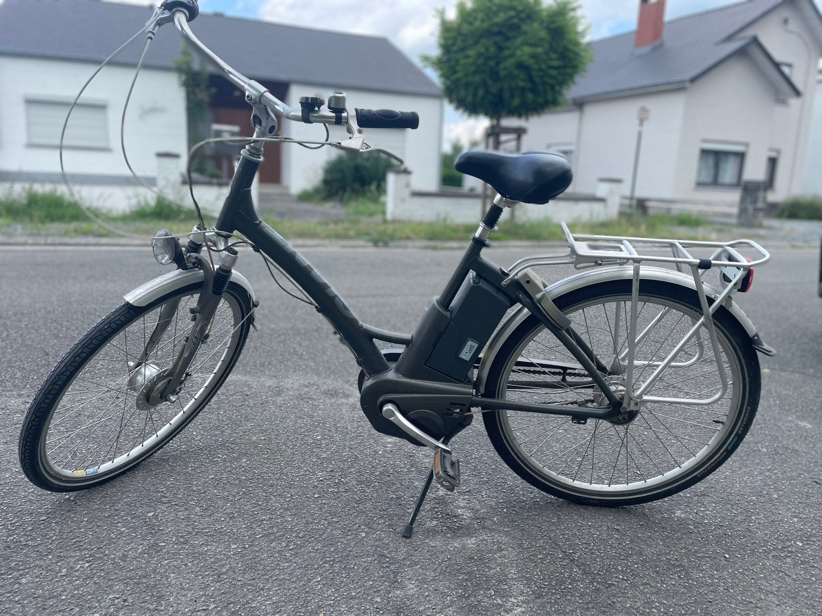 Elektrische fiets, Fietsen en Brommers, Minder dan 30 km per accu, Gebruikt, 47 tot 51 cm, Giant