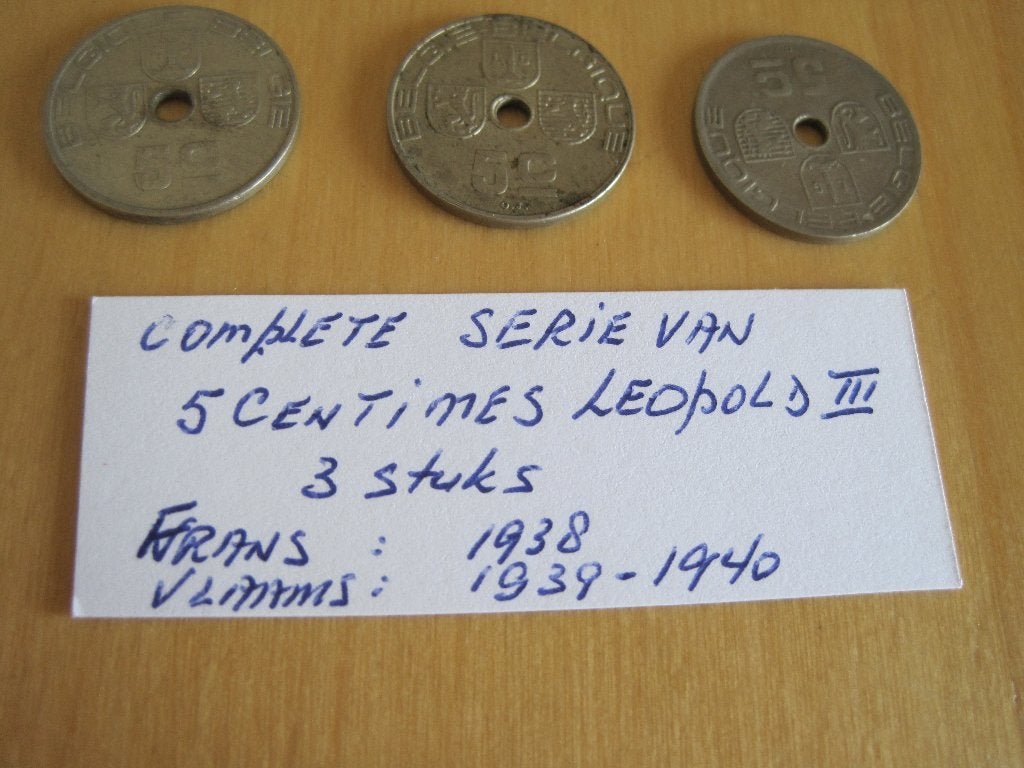 Munten Belgie, Ophalen of Verzenden, Overig, Setje