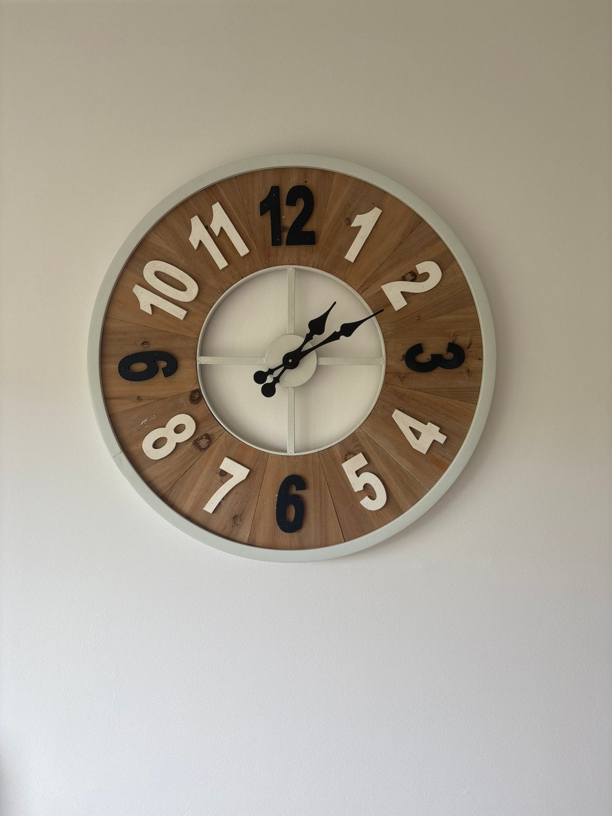 Horloge murale, Maison & Meubles, Accessoires pour la Maison | Horloges, Enlèvement, Comme neuf, Horloge murale
