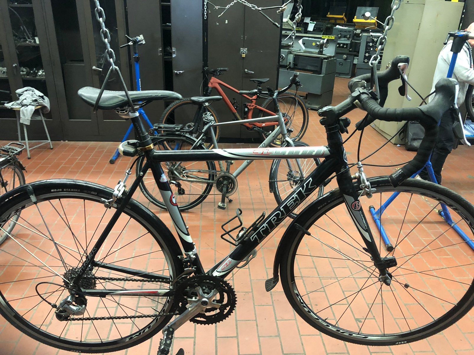Trek koersfiets maat 54 nieuwe banden, Fietsen en Brommers, Ophalen, Zo goed als nieuw
