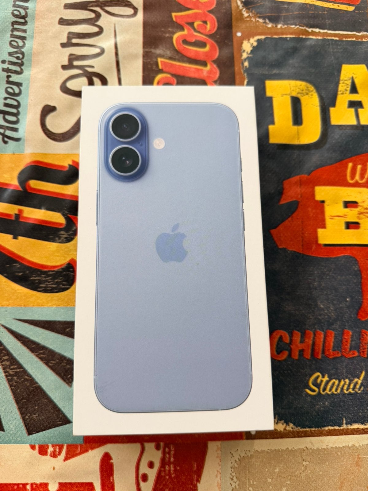 Iphone 17, Ophalen, Zo goed als nieuw, Blauw