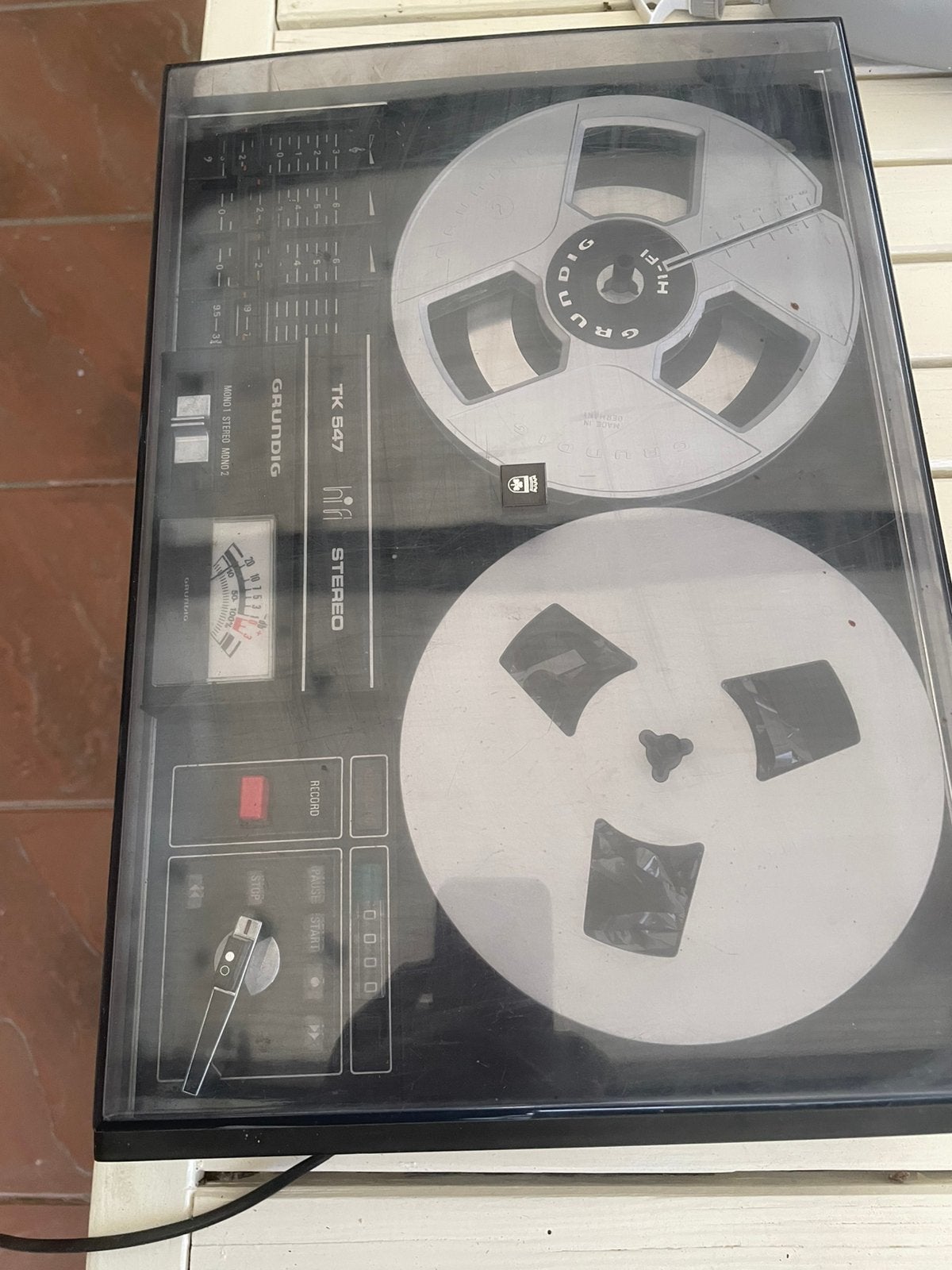 Bandrecorder, TV, Hi-fi & Vidéo, Enregistreurs audio, Enlèvement, Magnétophone, Avec protection anti-poussière