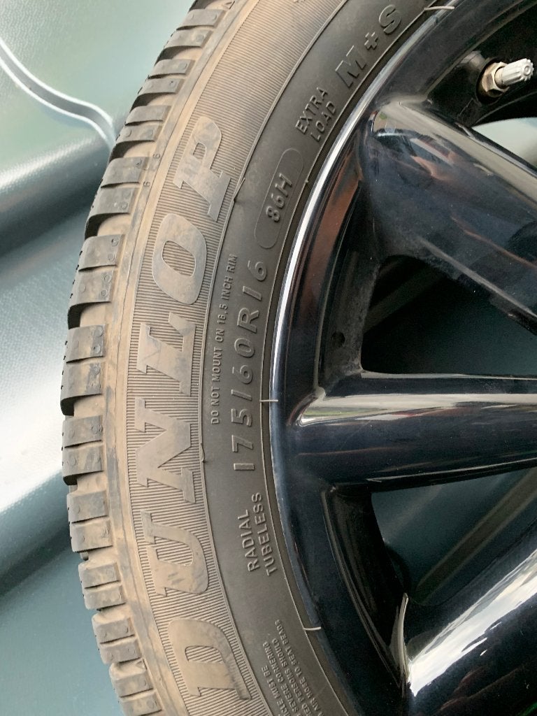 4 roues hiver MINI Cooper 16" d'origine – jantes noires, Autos : Pièces & Accessoires, Pneus et Jantes, Pneus hiver, Enlèvement