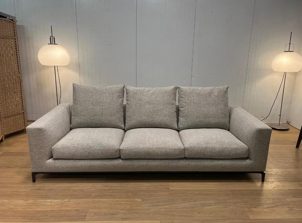 NEUF Minotti Andersen canapé + garantie – PN: 12.500€, Neuf, 100 à 125 cm, Enlèvement ou Envoi, Banc droit