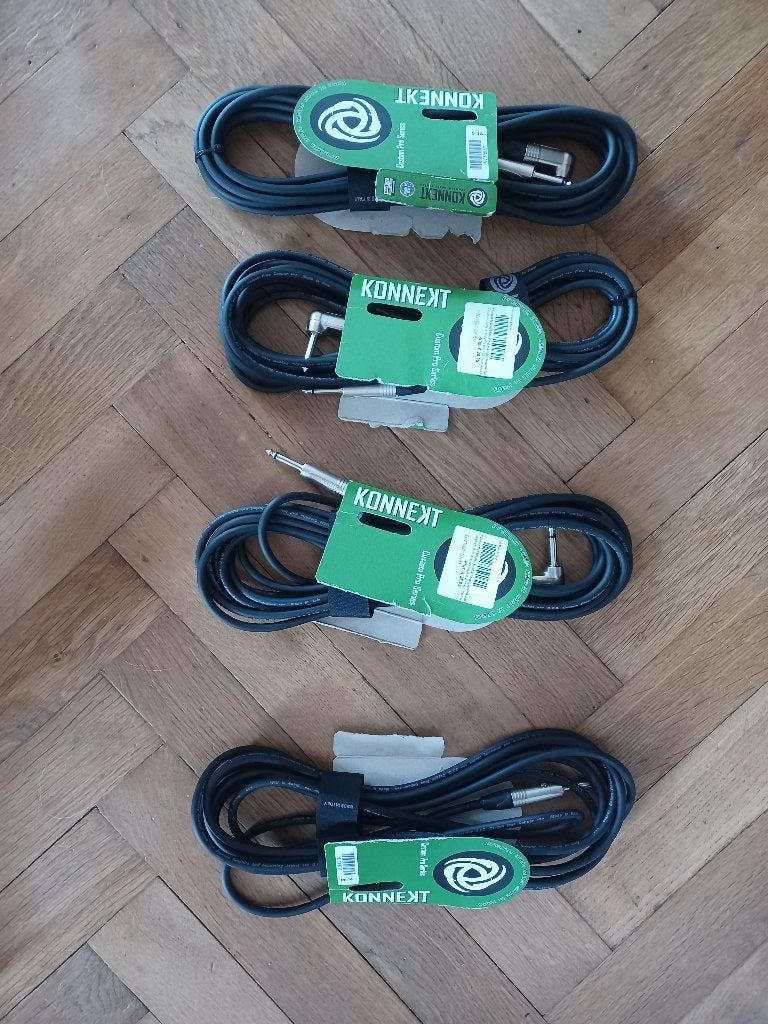 Cable Jack/Jack 6.3 mm (6 mètres), Enlèvement, Comme neuf, 5 à 10 mètres