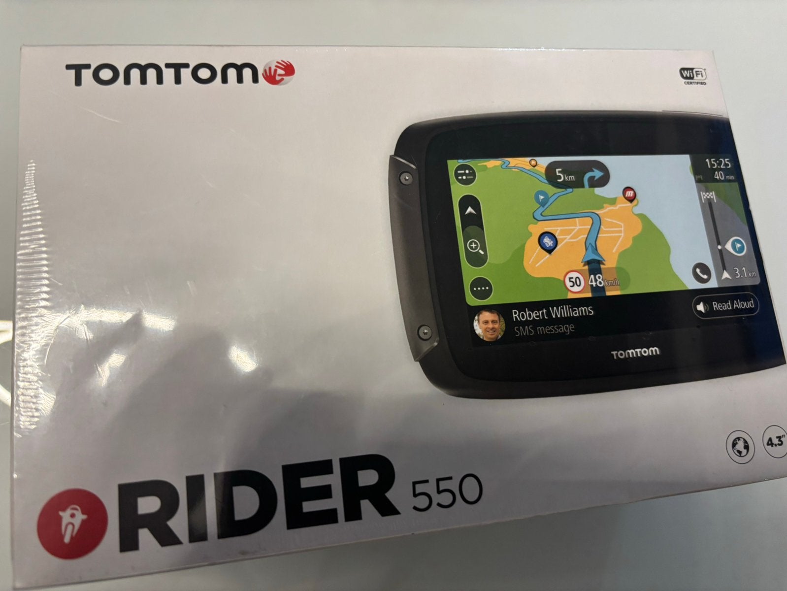 Gps Tomtom Rider 550 Neuf, Ophalen, Nieuw