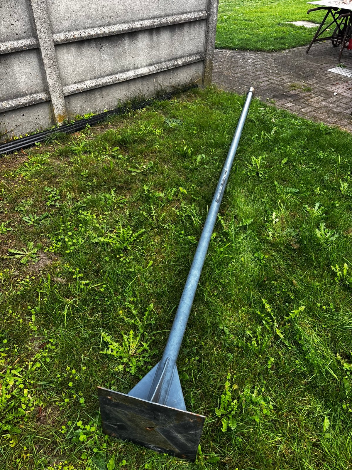 Lantaarn/paal met voet, Tuin en Terras, Ophalen, Zo goed als nieuw