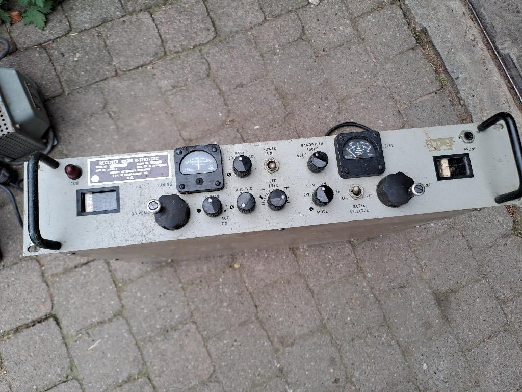 Receiver, Radio R-1283/GRC, Telecommunicatie, Zenders en Ontvangers, Ophalen, Gebruikt, Ontvanger