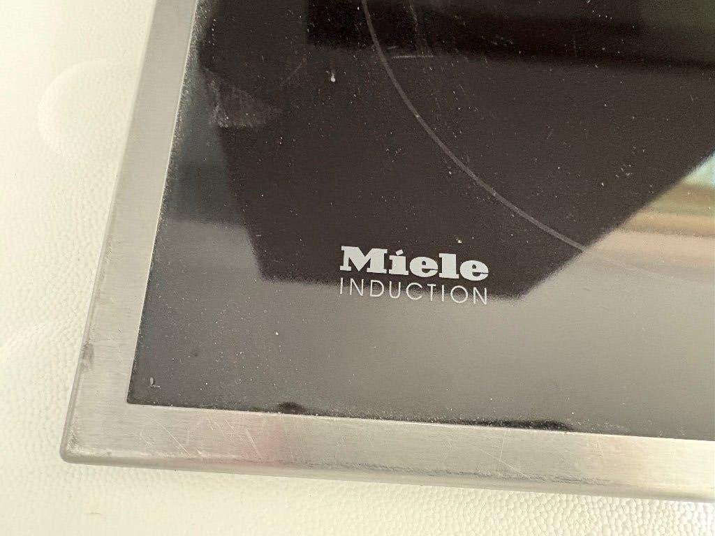 Miele kookplaat inductie, Ophalen, 4 kookzones, Zo goed als nieuw, Inbouw