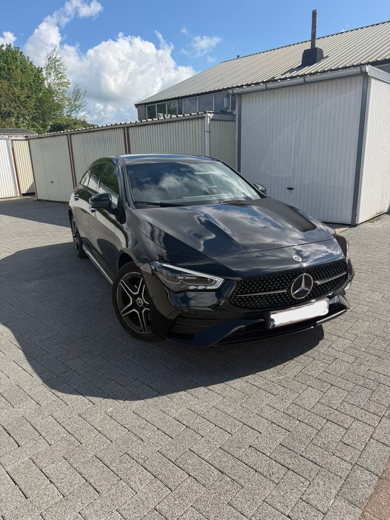 Mercedes‑Benz CLA 250e AMG Line Full Option Plug‑in Hybrid, CLA, Euro 6, Zwart, Bruin