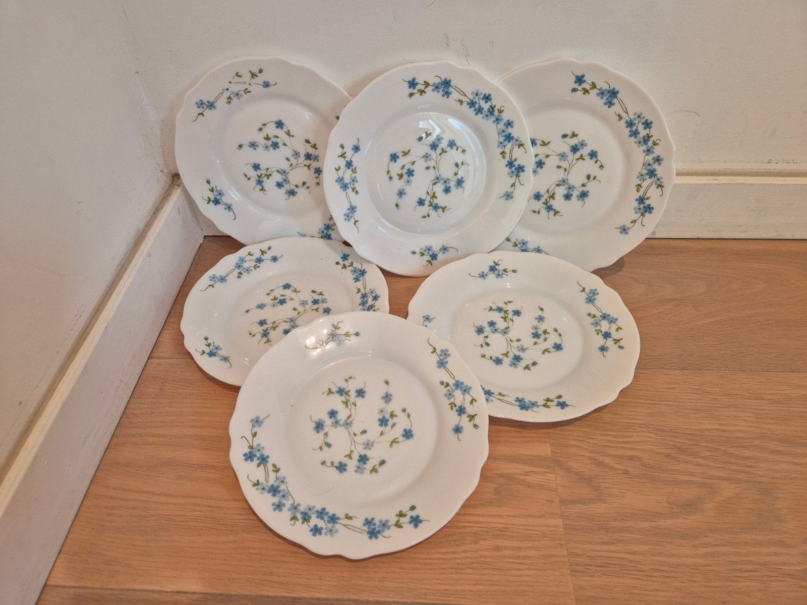 6 Leuke oude bordjes, Ophalen