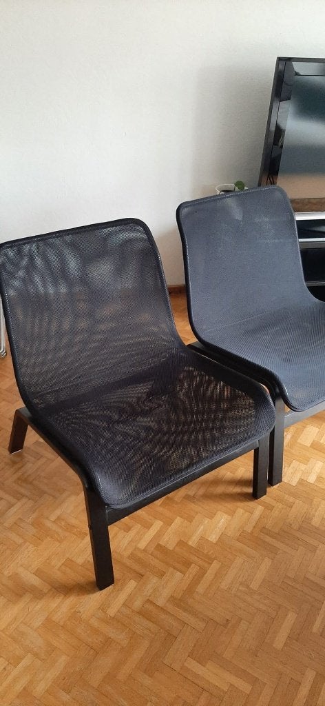 Ikea Zeteltjes zwart, Maison & Meubles, Deux, Enlèvement, Utilisé, Métal