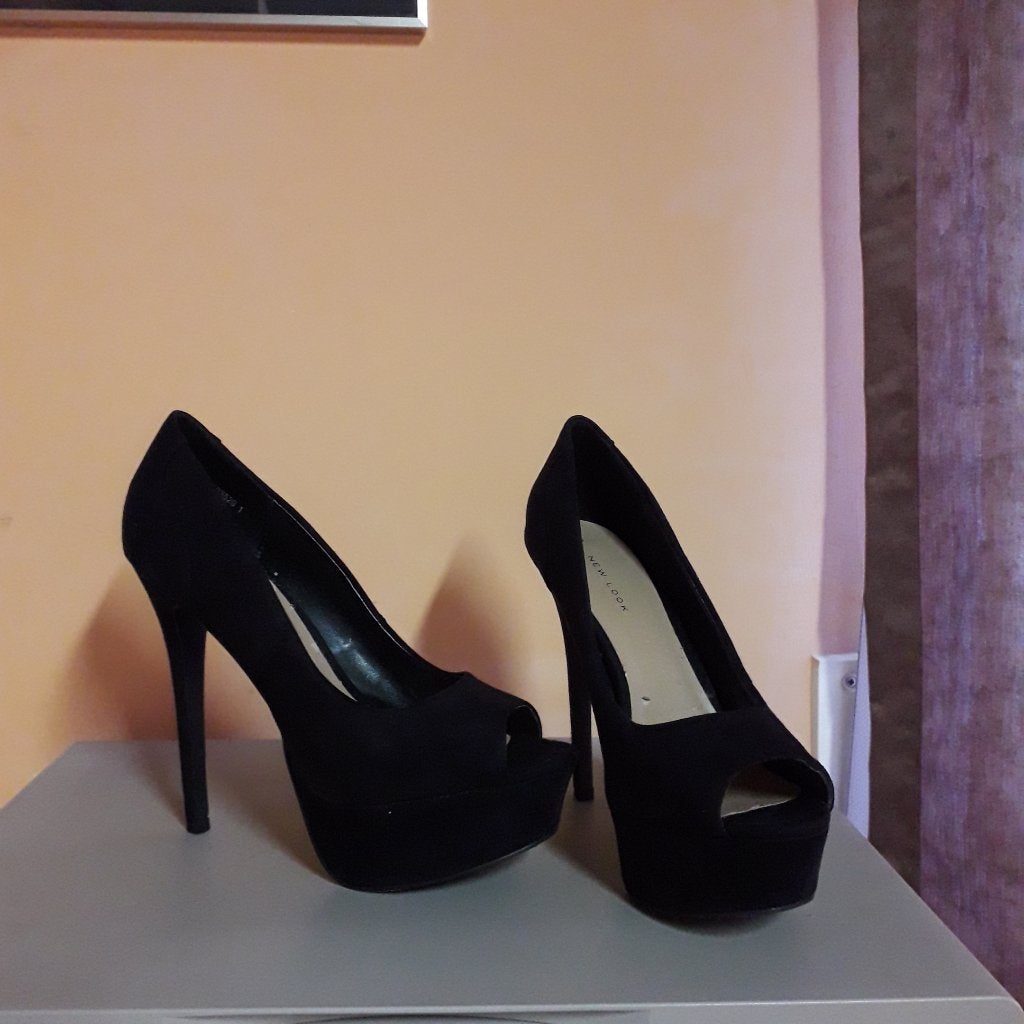 pumps 39, Pumps, Verzenden, Zwart, Zo goed als nieuw