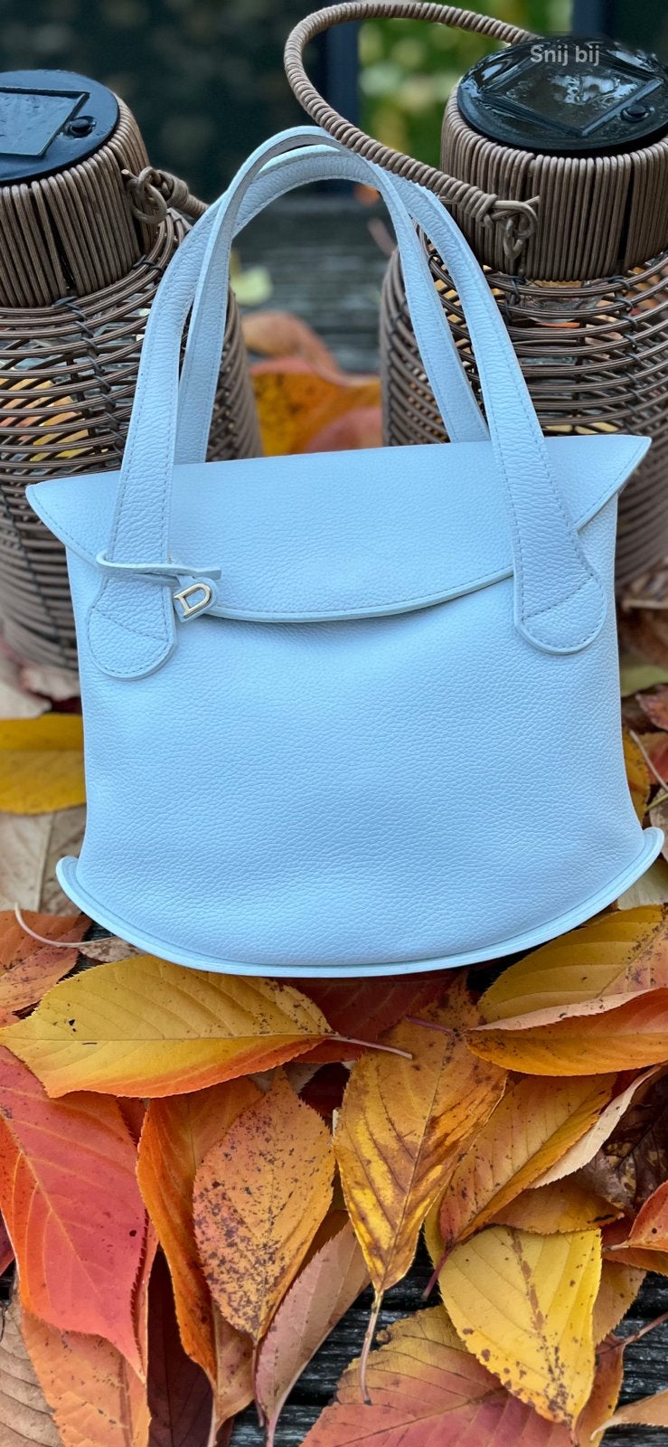 Prachtige Delvaux Songé Vintage in modekleur 2026, Bijoux, Sacs & Beauté, Sacs | Sacs Femme, Enlèvement, Comme neuf, Blanc, Sac à main