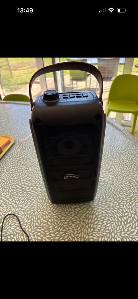 Denver boombox, Audio, Tv en Foto, Luidsprekerboxen, Ophalen of Verzenden, Zo goed als nieuw
