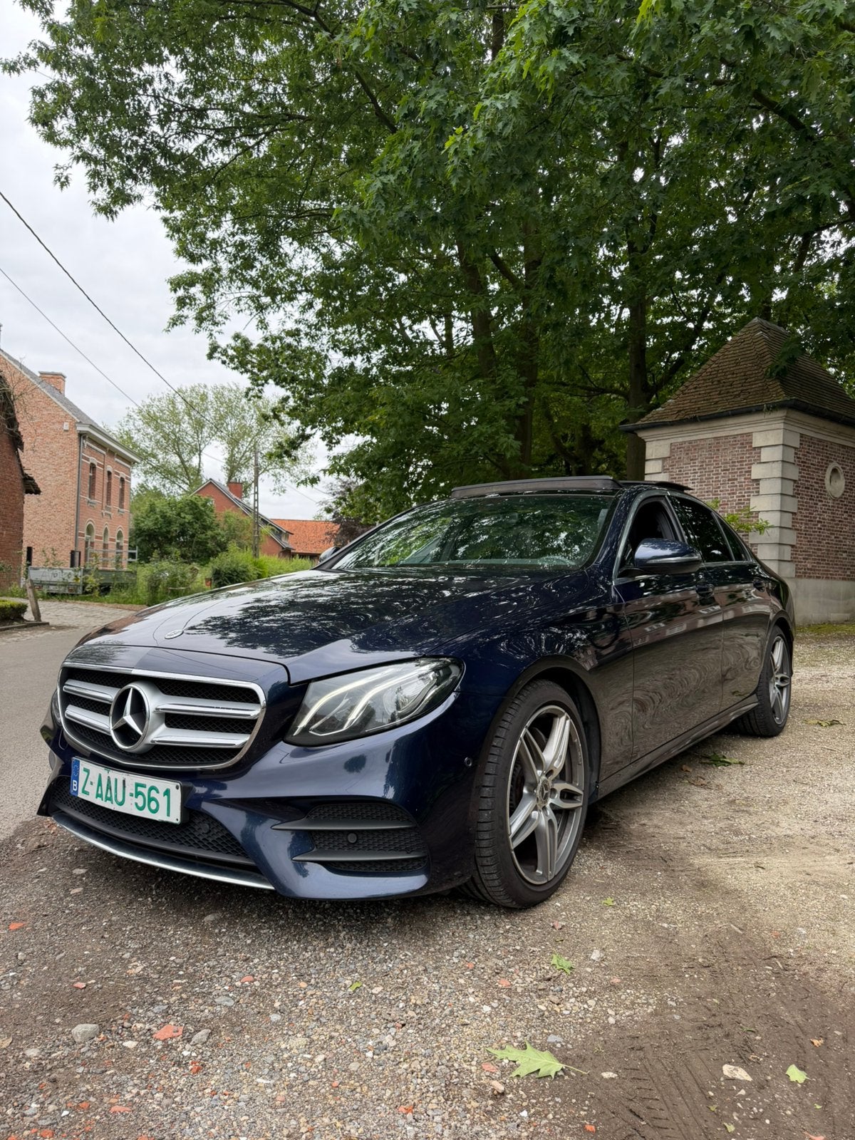 Mercedes E200d Amg pack 2018 120.000 km Garantie!, Auto's, Mercedes-Benz, Bedrijf, Te koop, E-Klasse, 360° camera, Diesel, Euro 6
