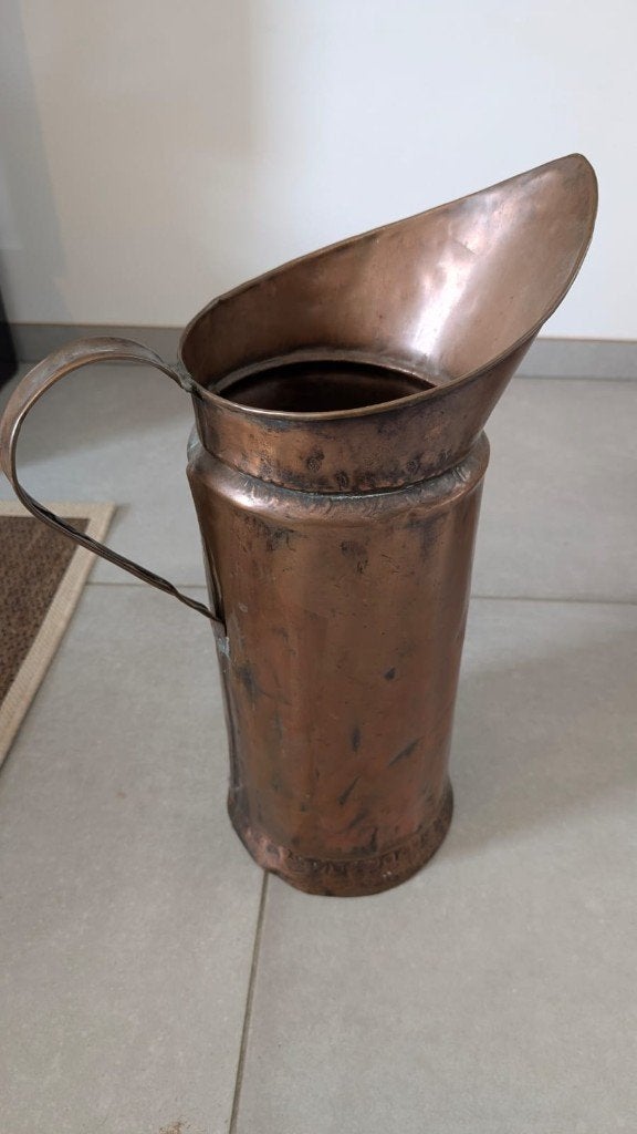 Cuivre déco pot, Ophalen, Koper