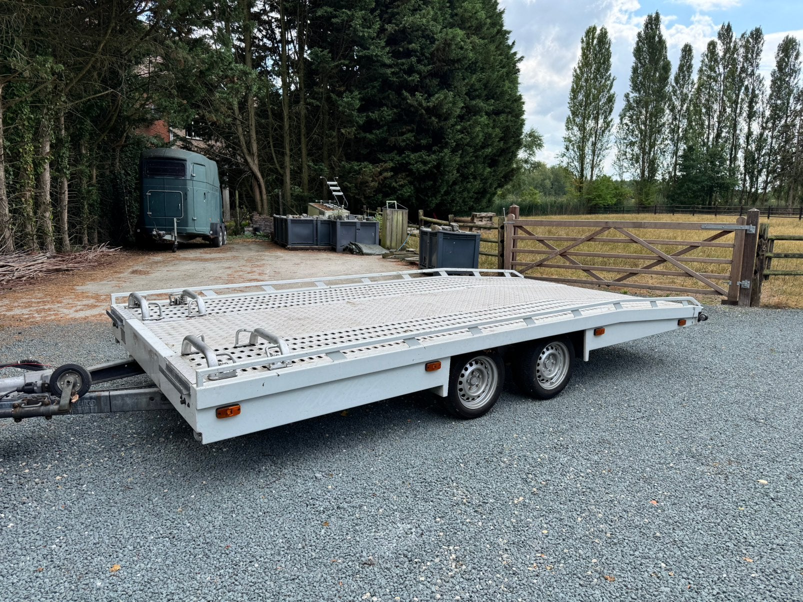 Hollee autotrailer – 3500 kg MTM – Zeer degelijke uitvoering, Autos : Divers, Remorques, Enlèvement, Utilisé