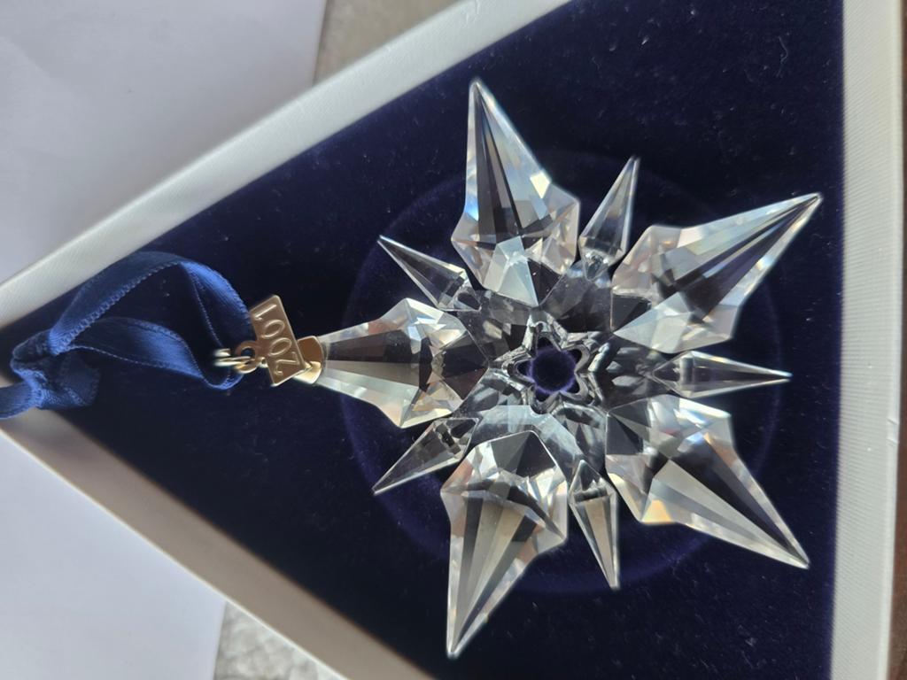 Swarovski kerstster 2001, Verzamelen, Ophalen
