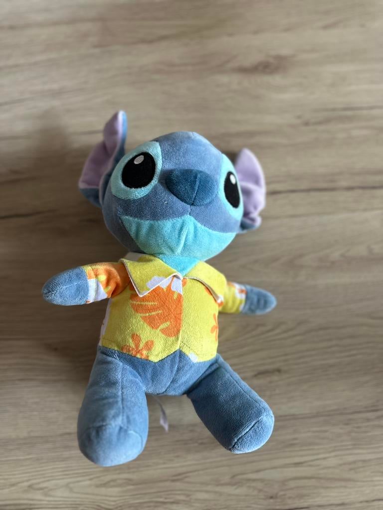 Disney Hawaii Stitch Doudou - heel zacht, Kinderen en Baby's, Disney, Ophalen of Verzenden, Zo goed als nieuw, Knuffeldoekje