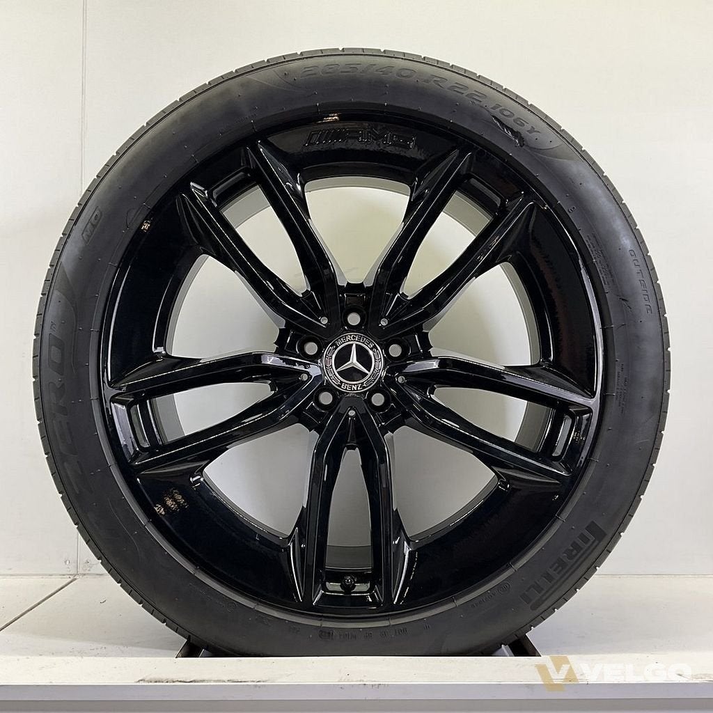 MERCEDES GLE SET VELGEN + ZOMERBANDEN 22 INCH, Auto-onderdelen, Gebruikt, -, 285 mm, -