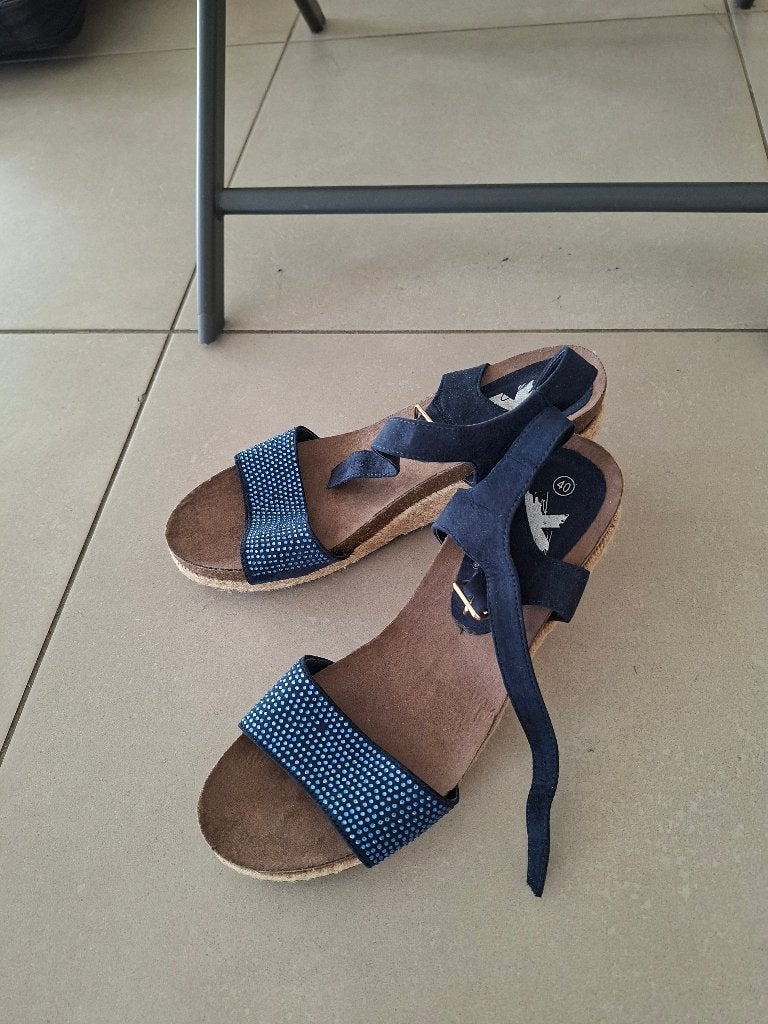 Sandales pour femmes, Neuf, Enlèvement, Bleu, XTI