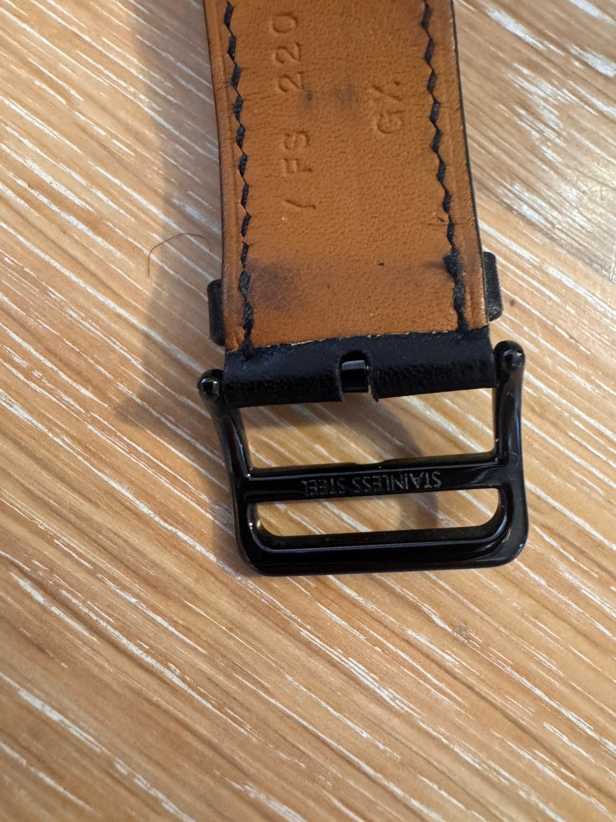 Apple Hermes iwatch 6 series 44”, Bijoux, Sacs & Beauté, Montre-bracelet, Autres marques, Cuir, Acier