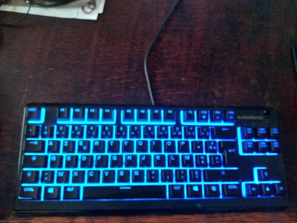 Steelseries Apex TKL3 toetsenbord, Computers en Software, Toetsenborden, Gebruikt, Azerty, Ophalen of Verzenden, Steelseries