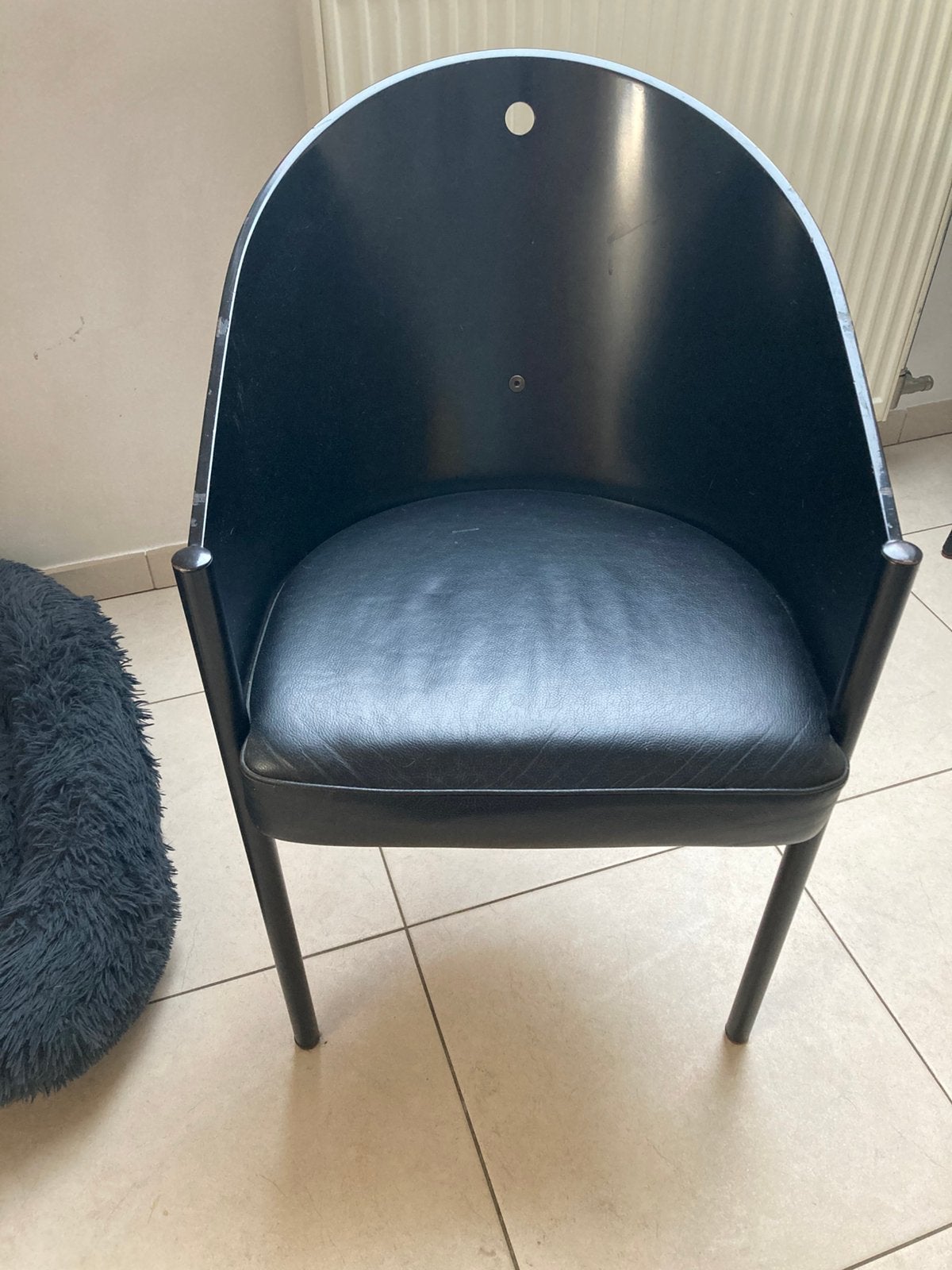 Stoel Philippe Starck costes, Huis en Inrichting, Stoelen, Ophalen, Gebruikt, Drie, Zwart