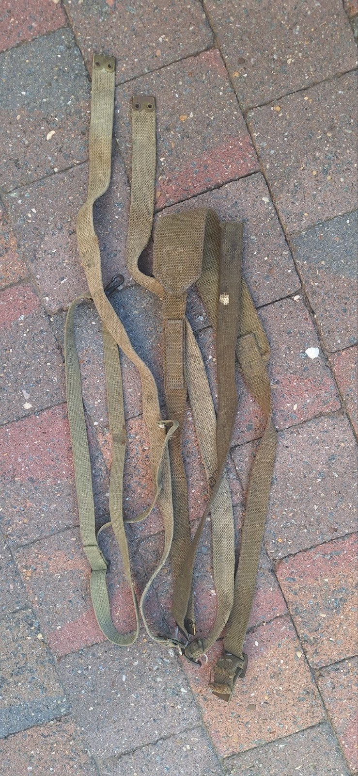 Set met webbandjes, Ophalen