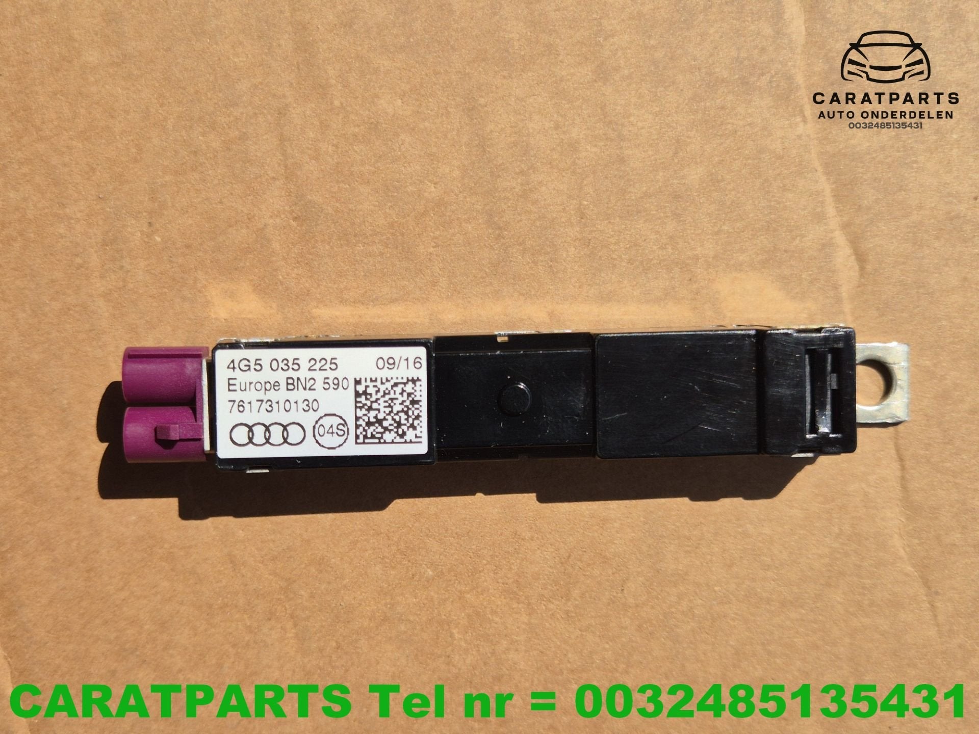 4G5035225 Amplificateur d'antenne Audi A6 A6 4G C7 = 2011-20, AUDI AG, Auto-Union-Strasse 1
85045  Ingolstadt, DE, Audi, Utilisé