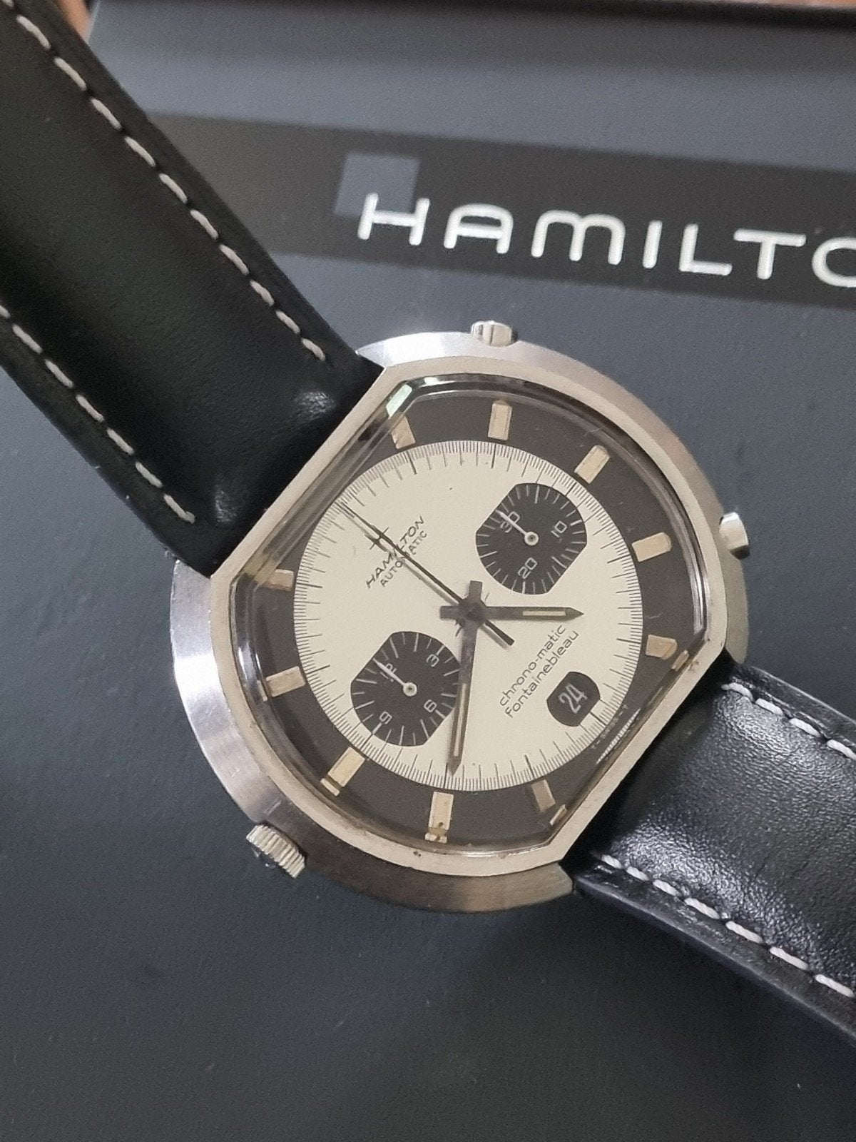 rare chrono Hamilton, Enlèvement ou Envoi, Omega